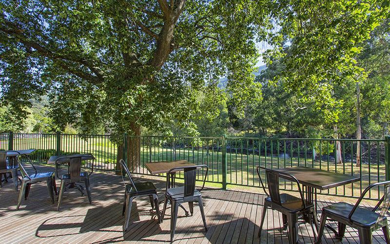 Hotel Oscar'S On The Yarra Warburton Ristorante foto